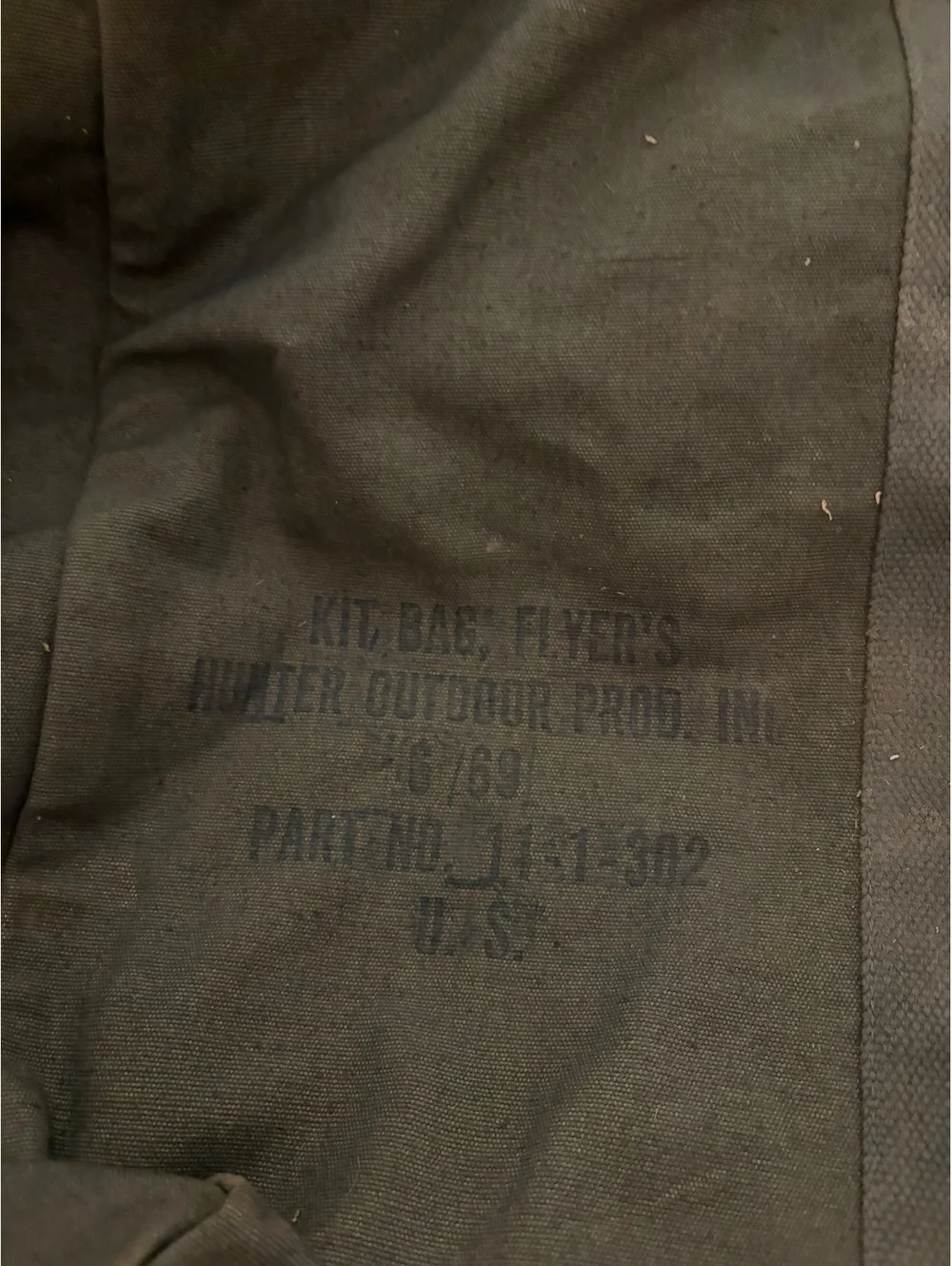 Vintage US Military Sea Bag & Field Utility Bag Lot Authentic Army Navy Duffel